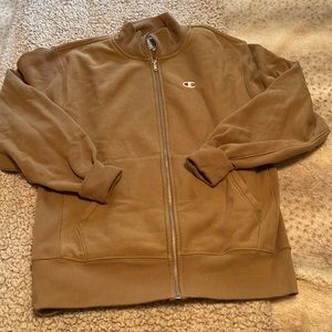 Tan champion zip up